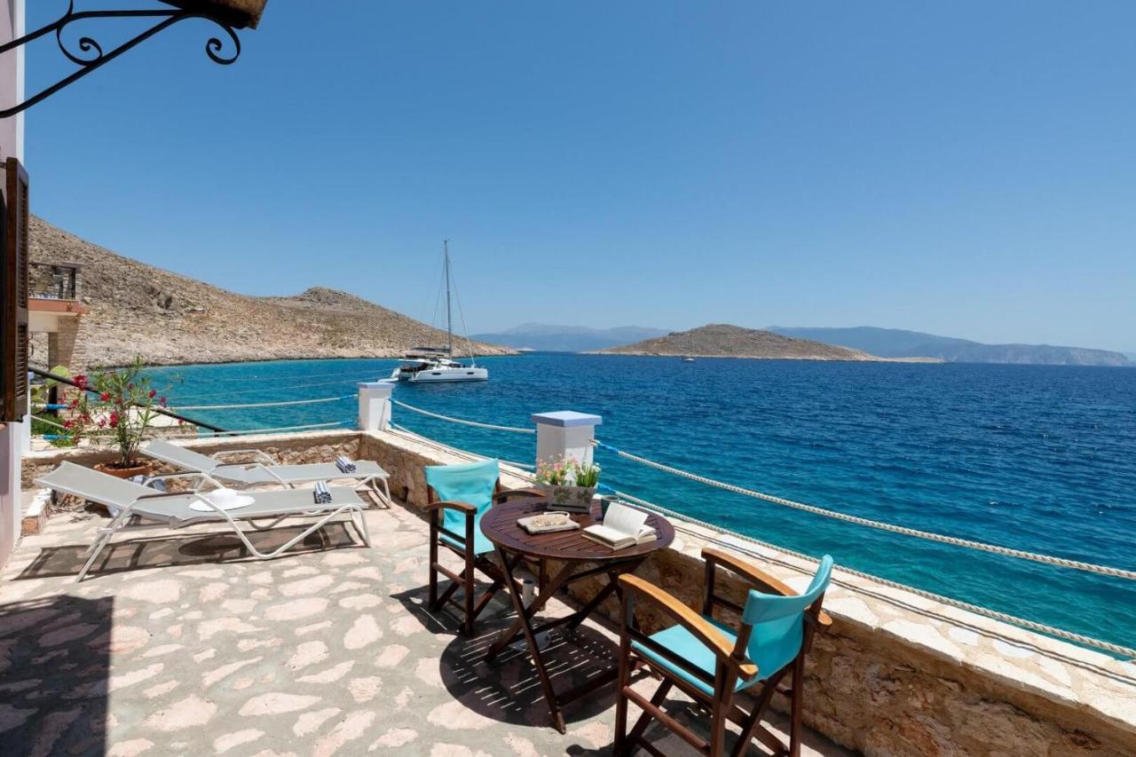 Villa Leleka Chalki Town Exterior foto