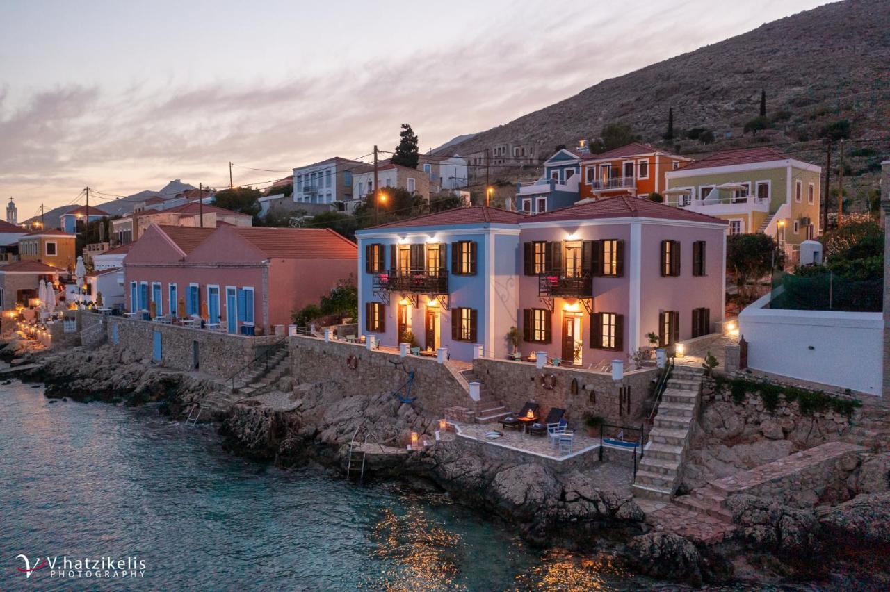 Villa Leleka Chalki Town Exterior foto